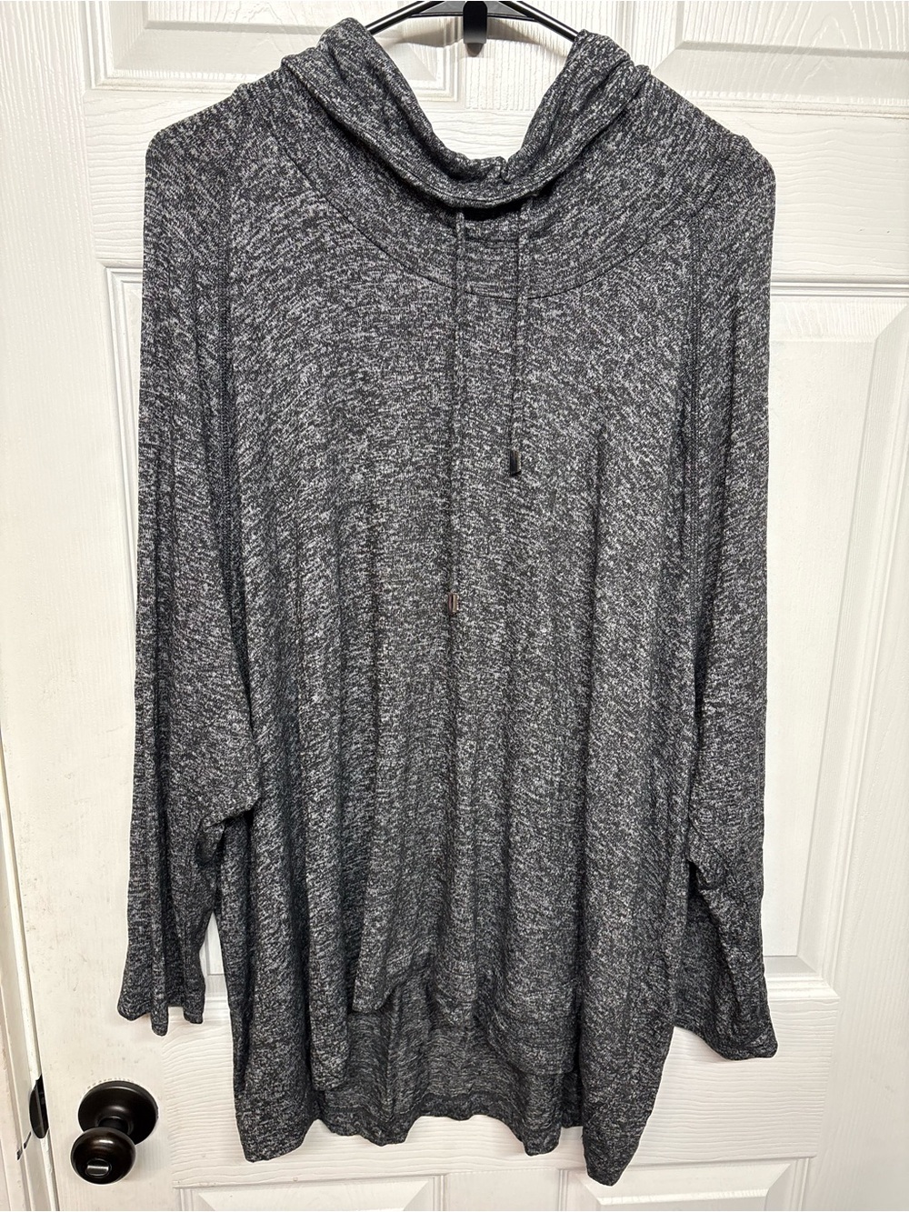 Calvin Klein Men's Charcoal Marled Turtleneck Pullover